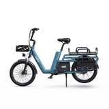 ONESPORT OT01 20" Step-Through Longtail Cargo Elektrofahrrad 650W Motor 48V 27Ah Batterie
