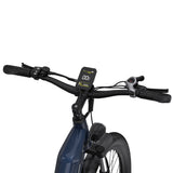 Blaues OneSport OT05 Step-Through-E-Bike-Display