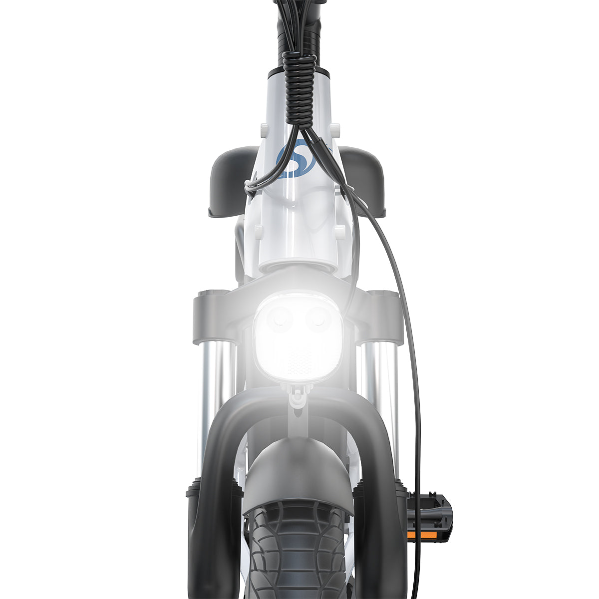 OneSport OT05 City-E-Bike-Scheinwerfer mit Durchstieg