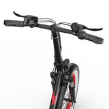 OneSport OT16-2 klappbares Pendler-E-Bike mit LCD-Display und Shimano 7-Gang