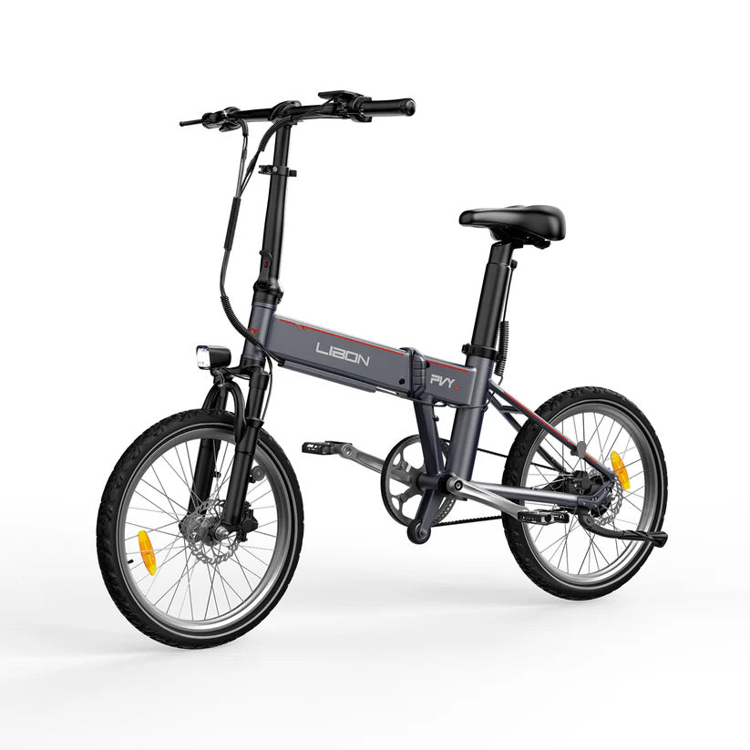 PVY Libon 20" Elektro-Klapprad 250W Motor 36V 10Ah+10,4Ah Zwei Batterien