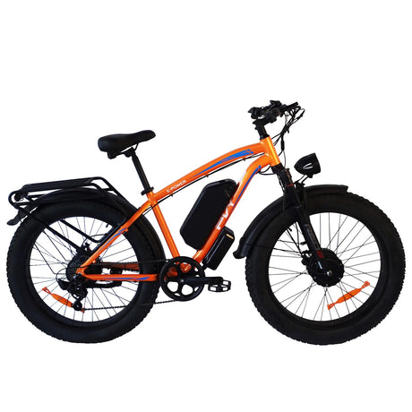 PVY Max26 26" Elektrisches Mountainbike 250W*2 Motor 48V 30Ah Batterie