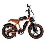 PVY X20 20" Fat Tire Electric Dirt Bike 250W Moottori 48V 30Ah Akku