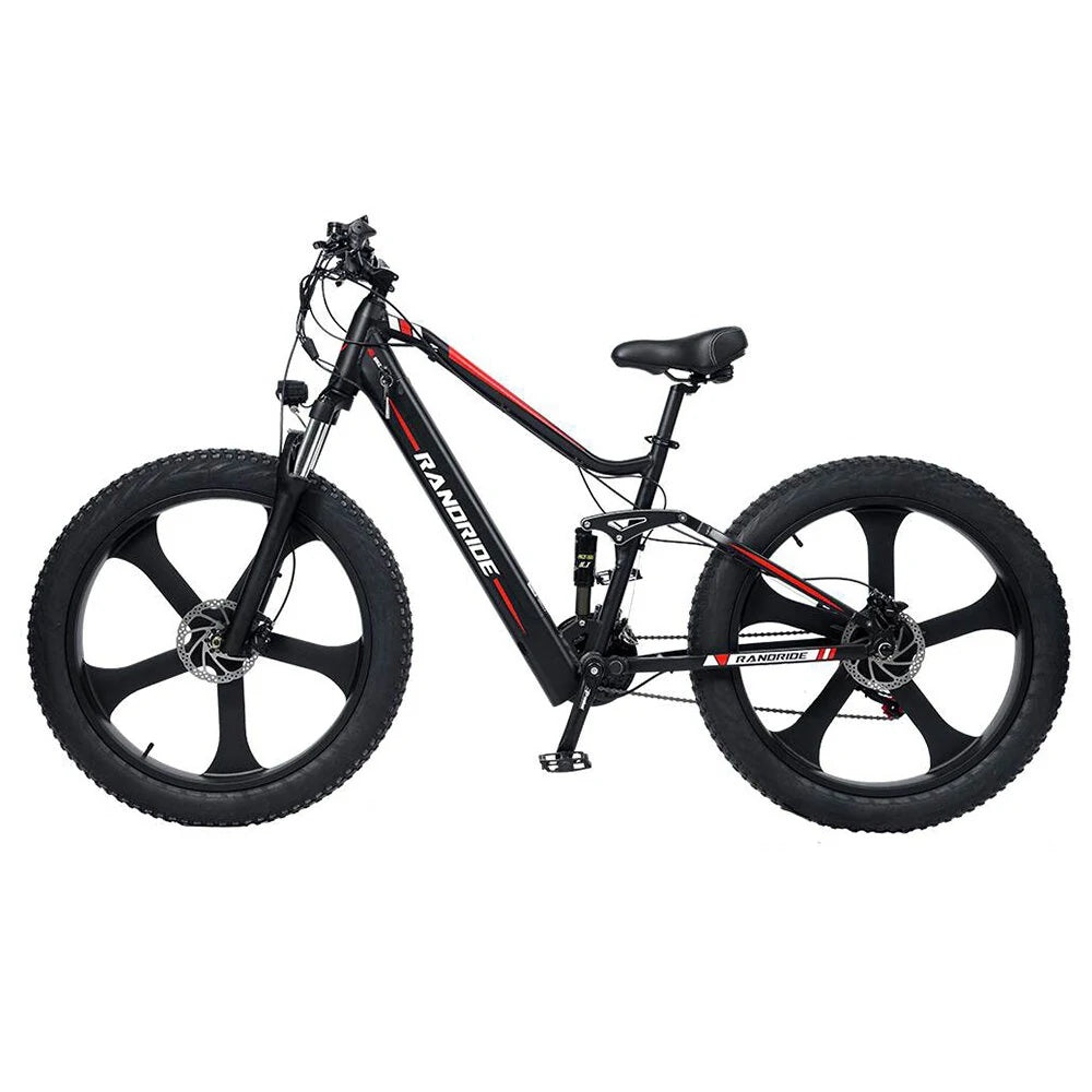 RANDRIDE YX90M 26" E-Mountainbike 1000W Motor 48V 13,6Ah Batterie