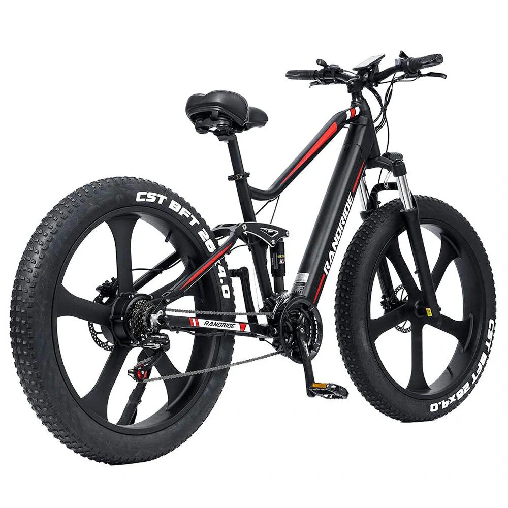 RANDRIDE YX90M 26" E-Mountainbike 1000W Motor 48V 13,6Ah Batterie